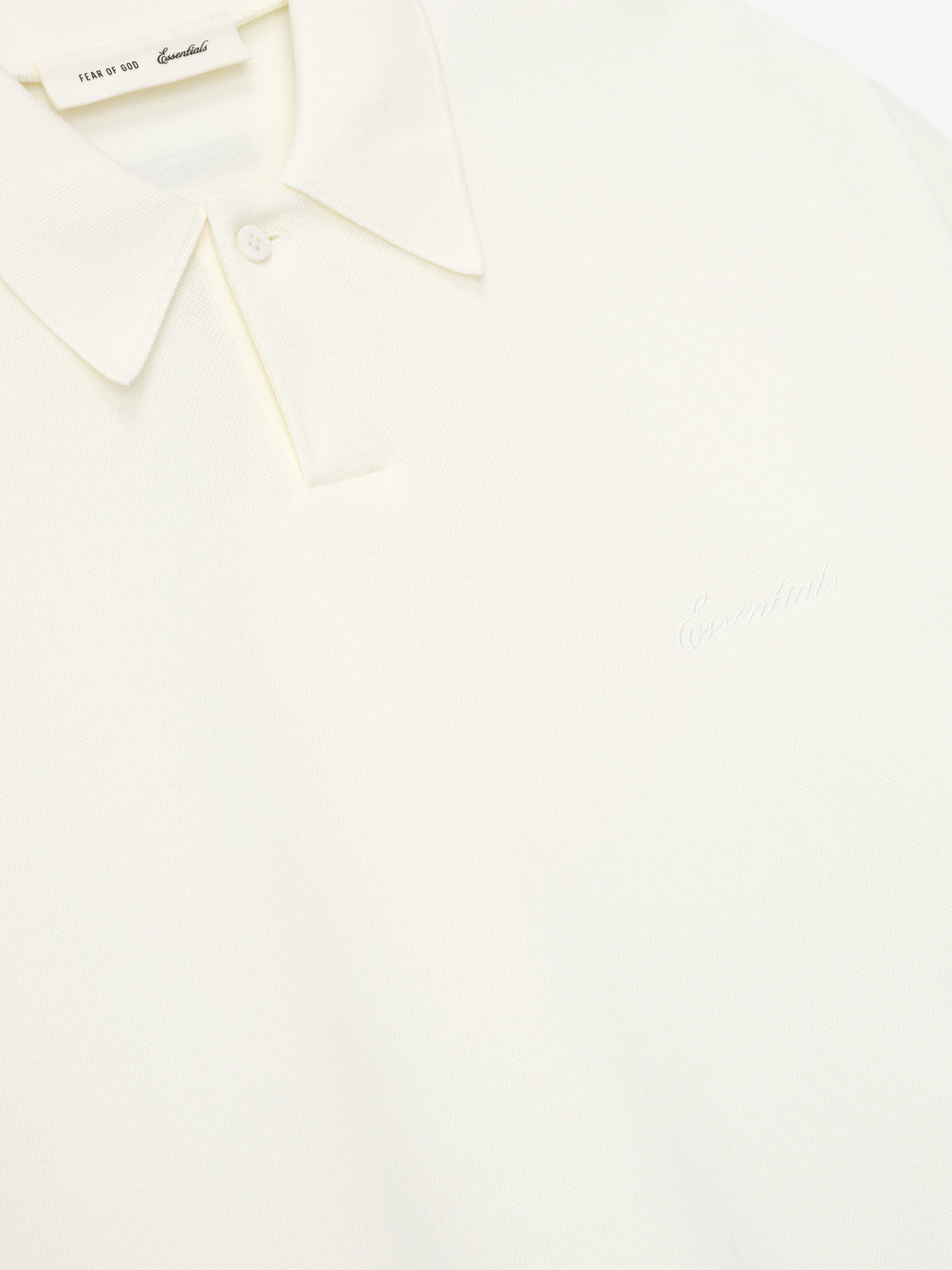 Pique Signature 90s Cropped Polo