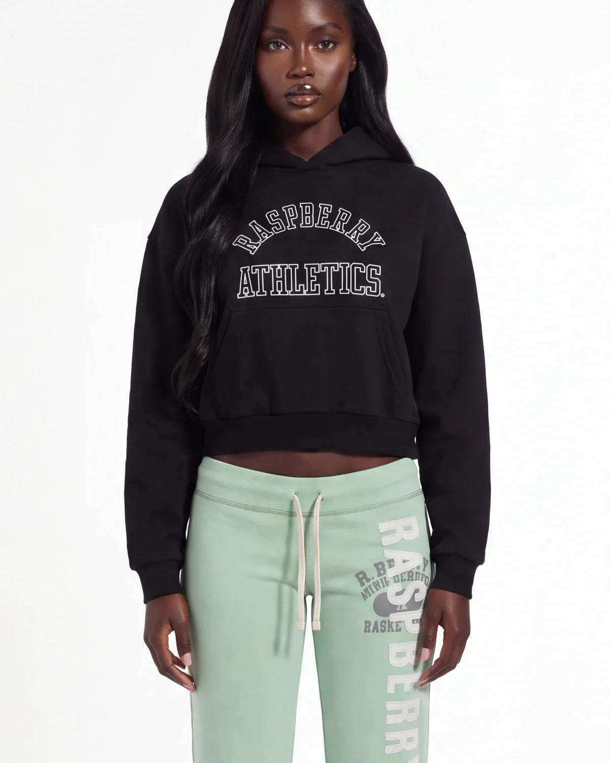 GV Gallery Raspberry Athletics Hoodie Black