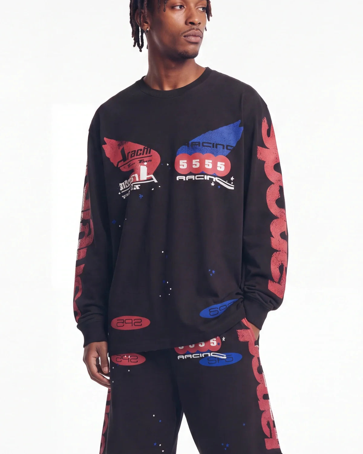 Sp5der Tire Tech L/S Tee Black
