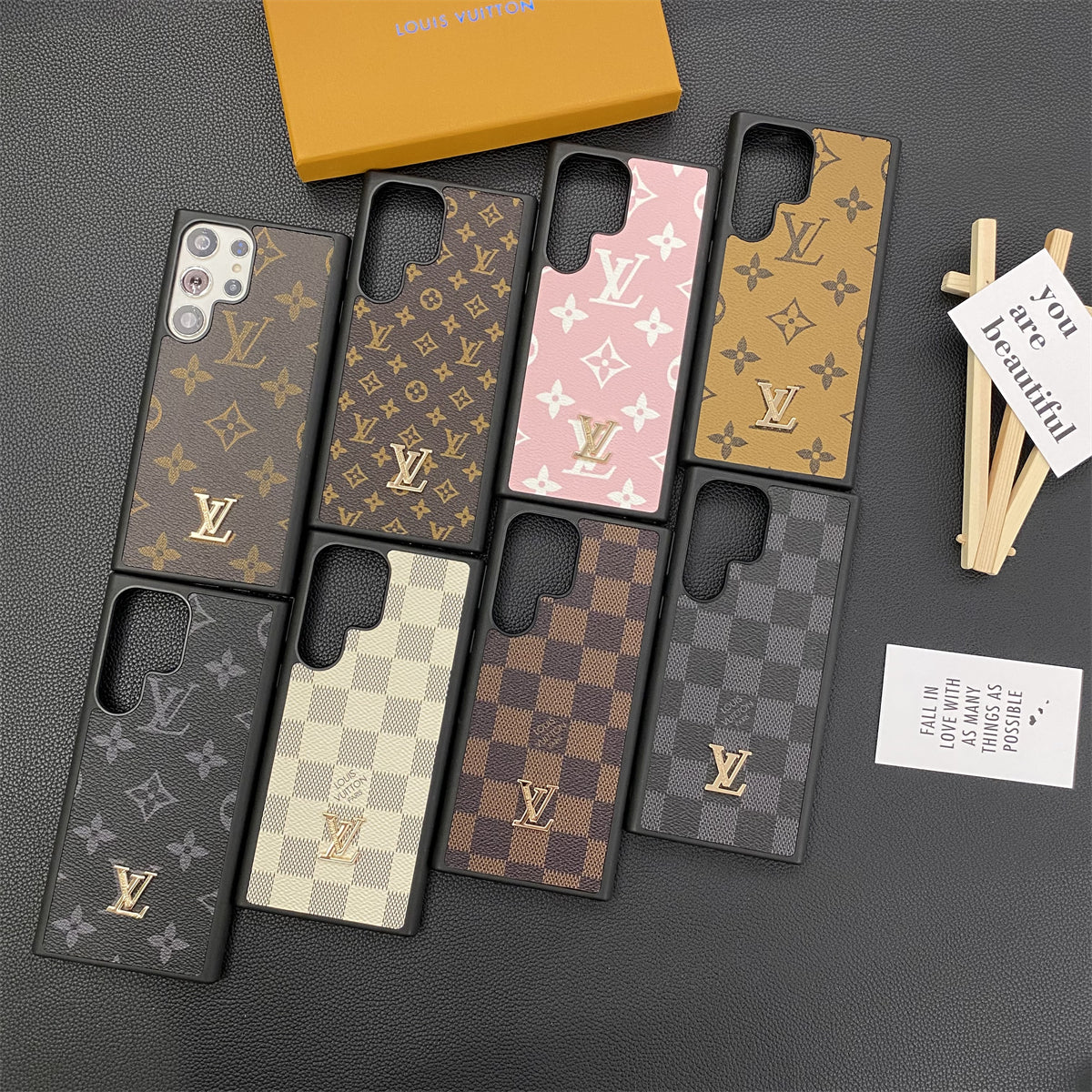 Luxury Lockme Tender Leather Case for Samsung Galaxy S22-S26 Series