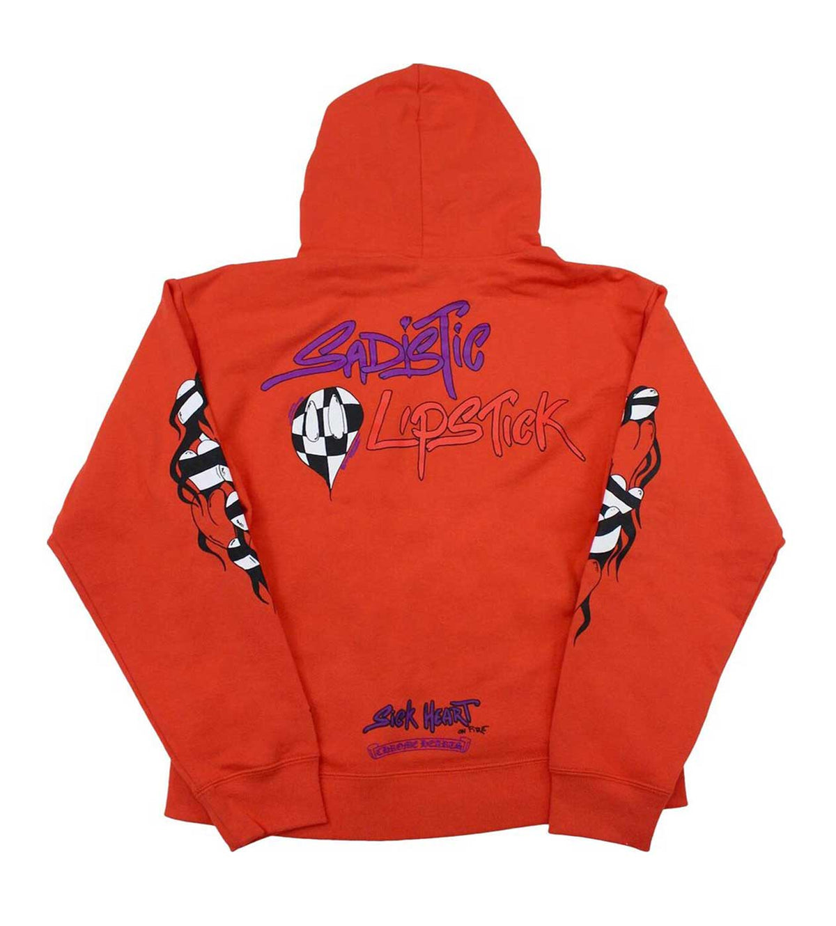 Chrome Hearts Matty Boy Spark the Heart Hoodie Red