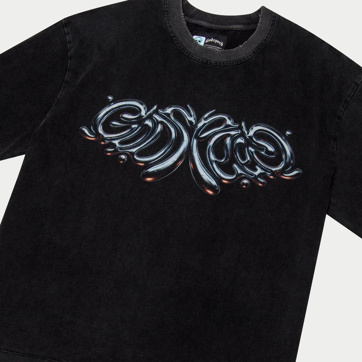 GODSPEED “MERCURY LOGO” BLACK TEE