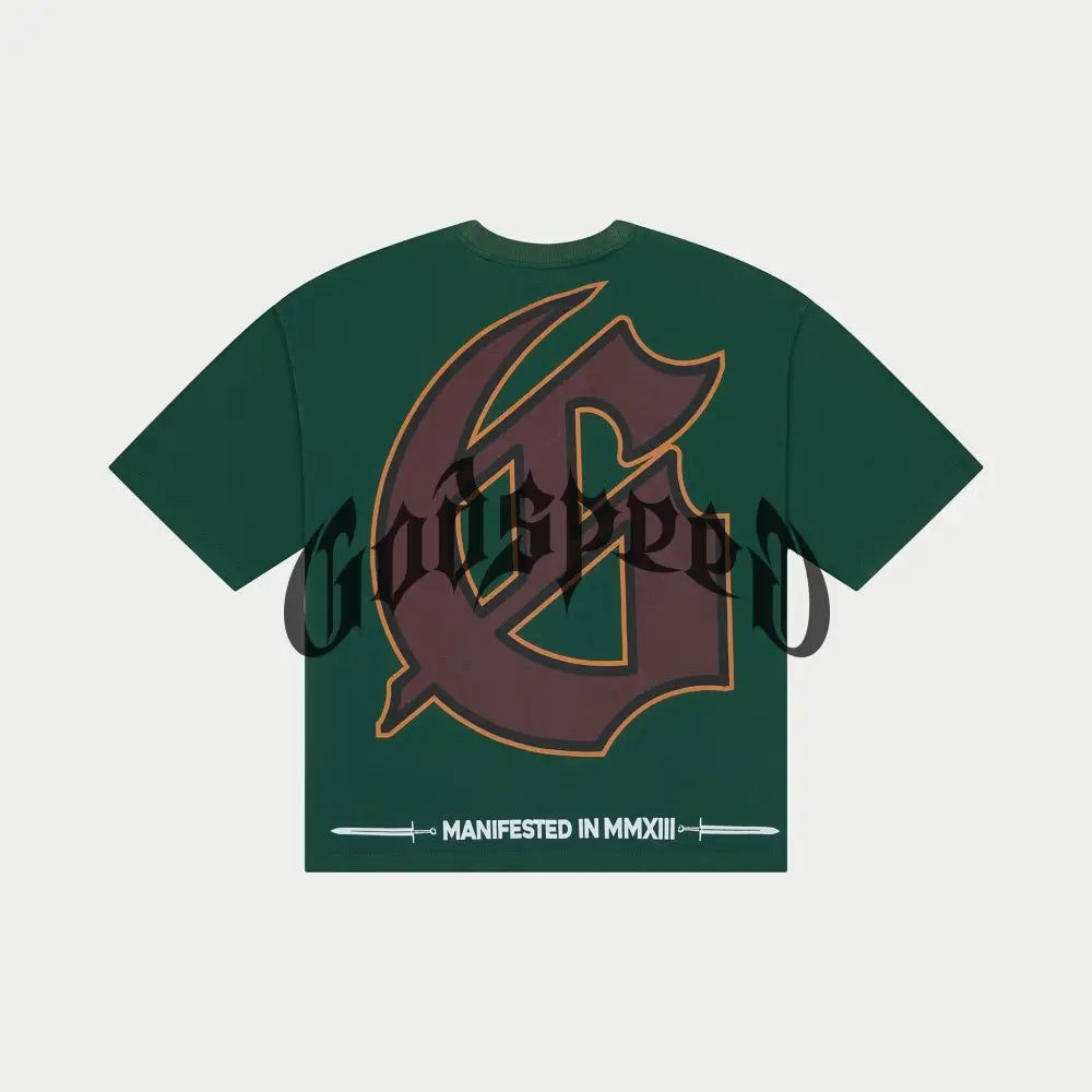 Godspeed morale (hunter green)