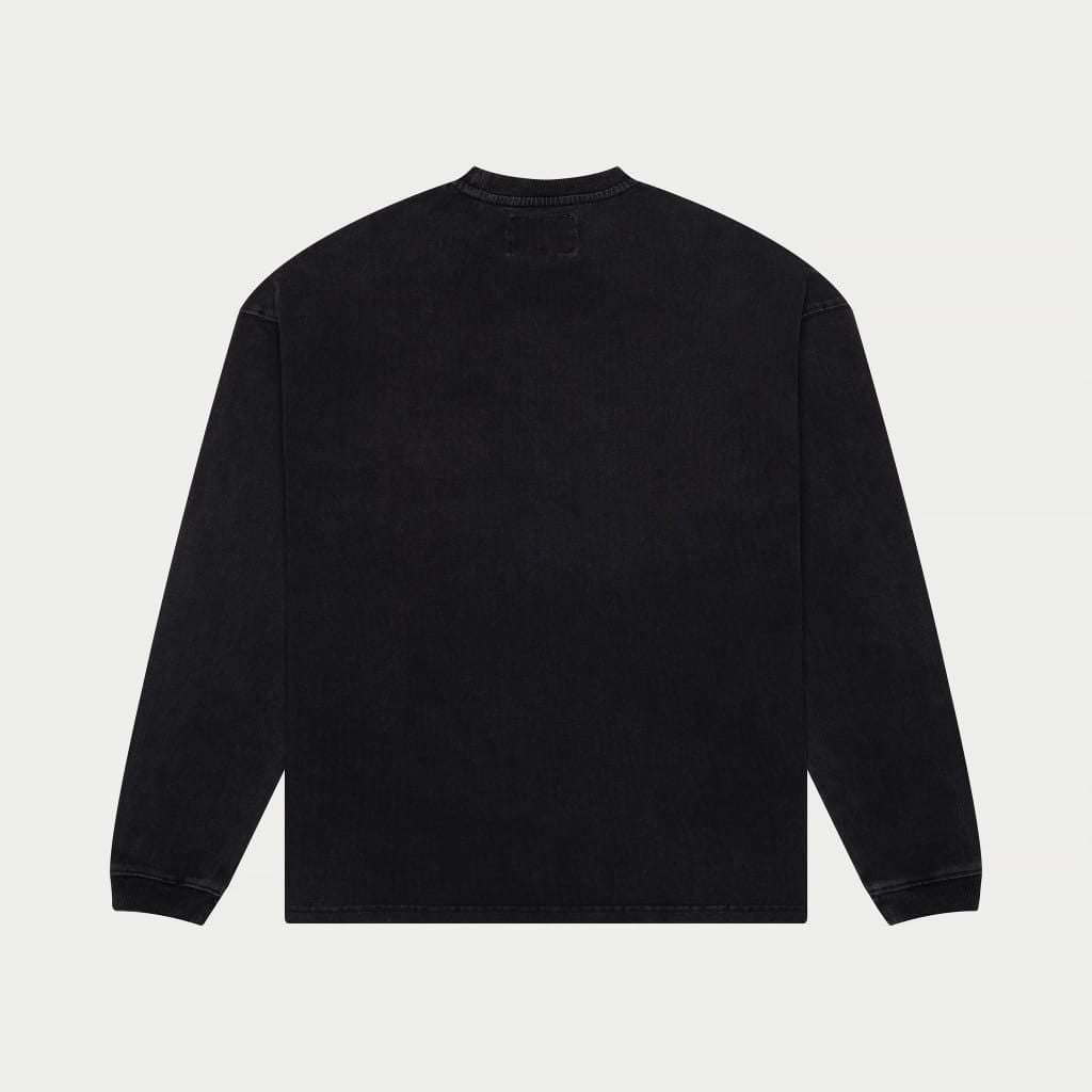 Godspeed Mankind vs Ai Long Sleeve (Grey Wash)