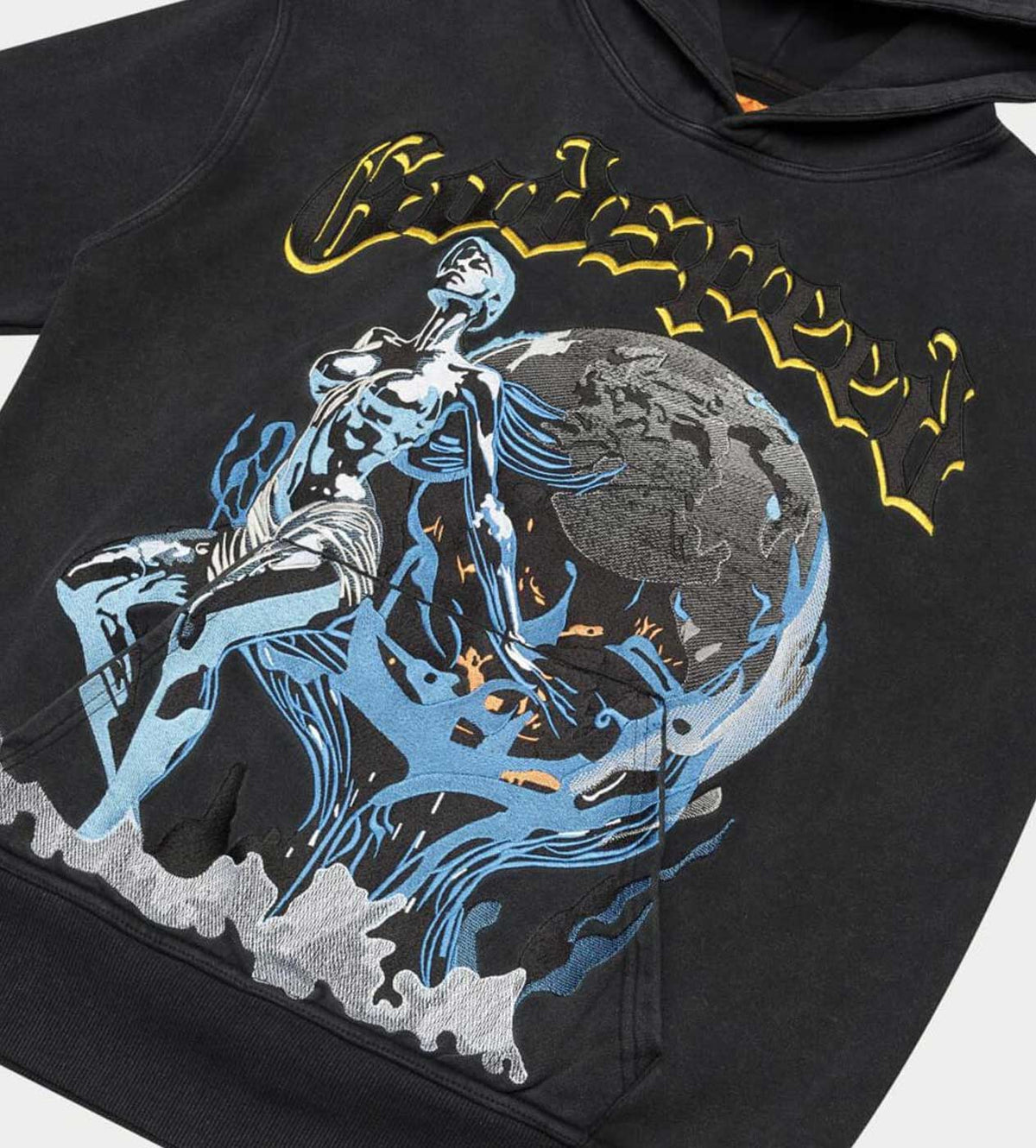 Godspeed Chrome Seduction Embroidered Hoodie Black