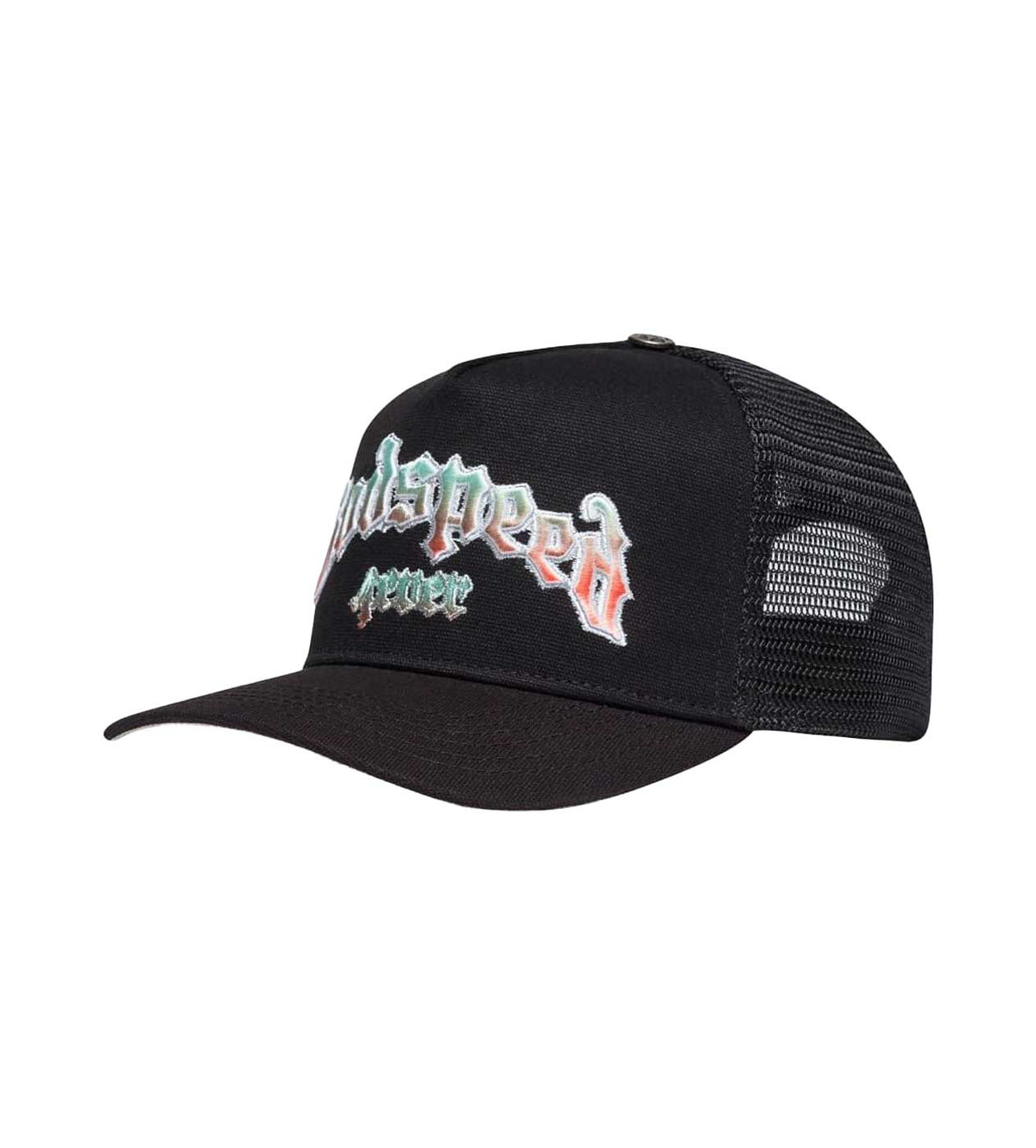 Godspeed Forever Trucker Hat Gradient Black