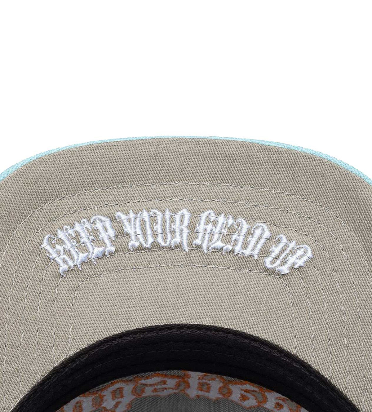Godspeed Forever Trucker Hat Black/Light Blue/Orange