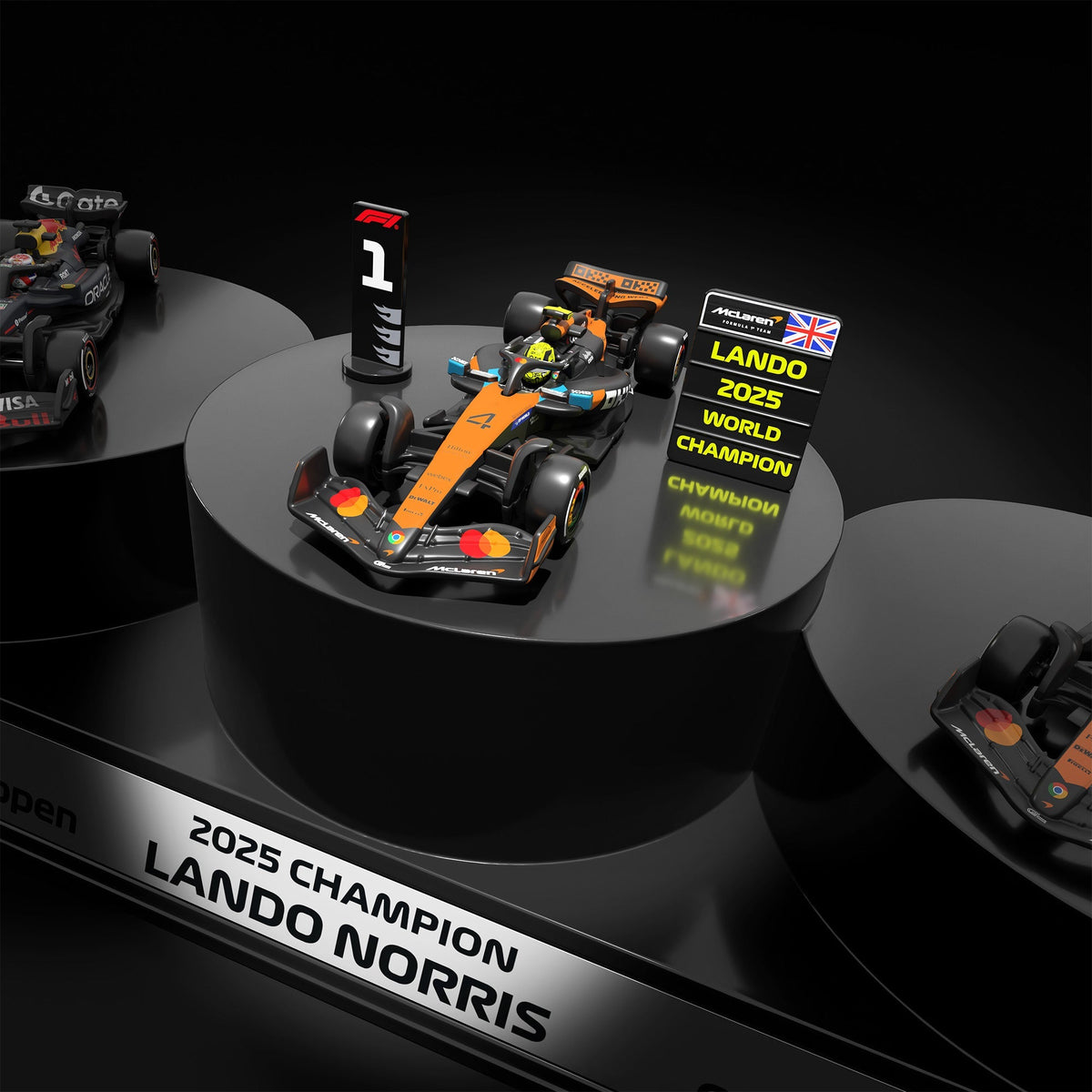 Hot Wheels® 2025 Formula 1® Podium Set
