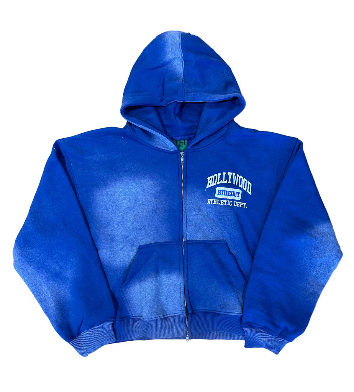 Hollywood Hideout Pep Rally Zip-Up Hoodie Blue