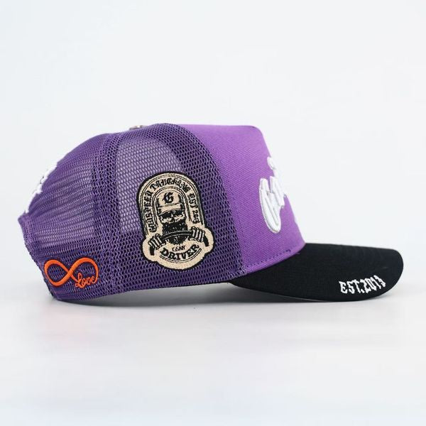Godspeed GS FOREVER TRUCKER HAT (Purple/Black) BOOM426