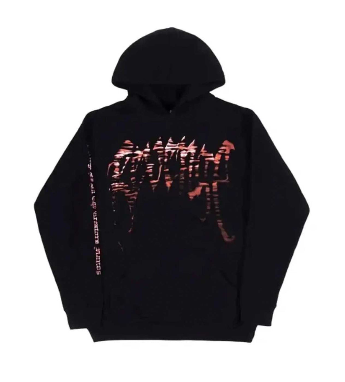 Revenge Red Moonlight Hoodie Black