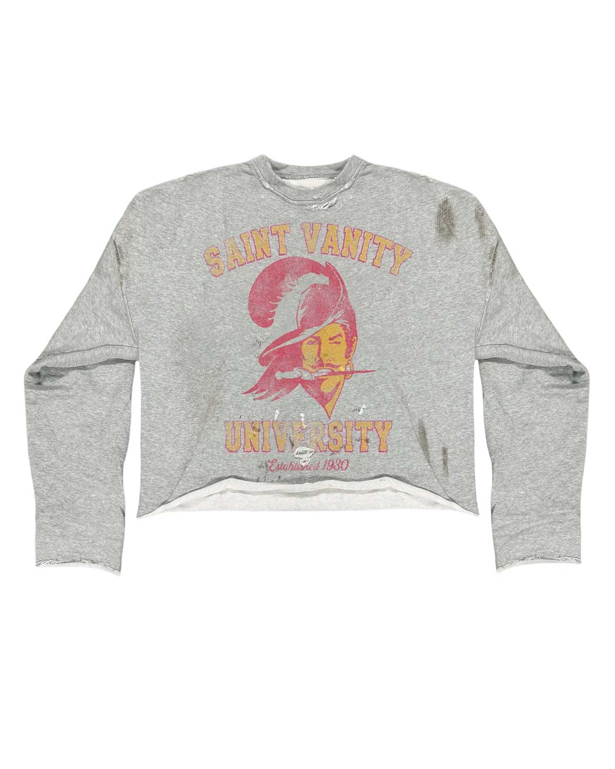 Saint Vanity Bucs Crewneck Grey