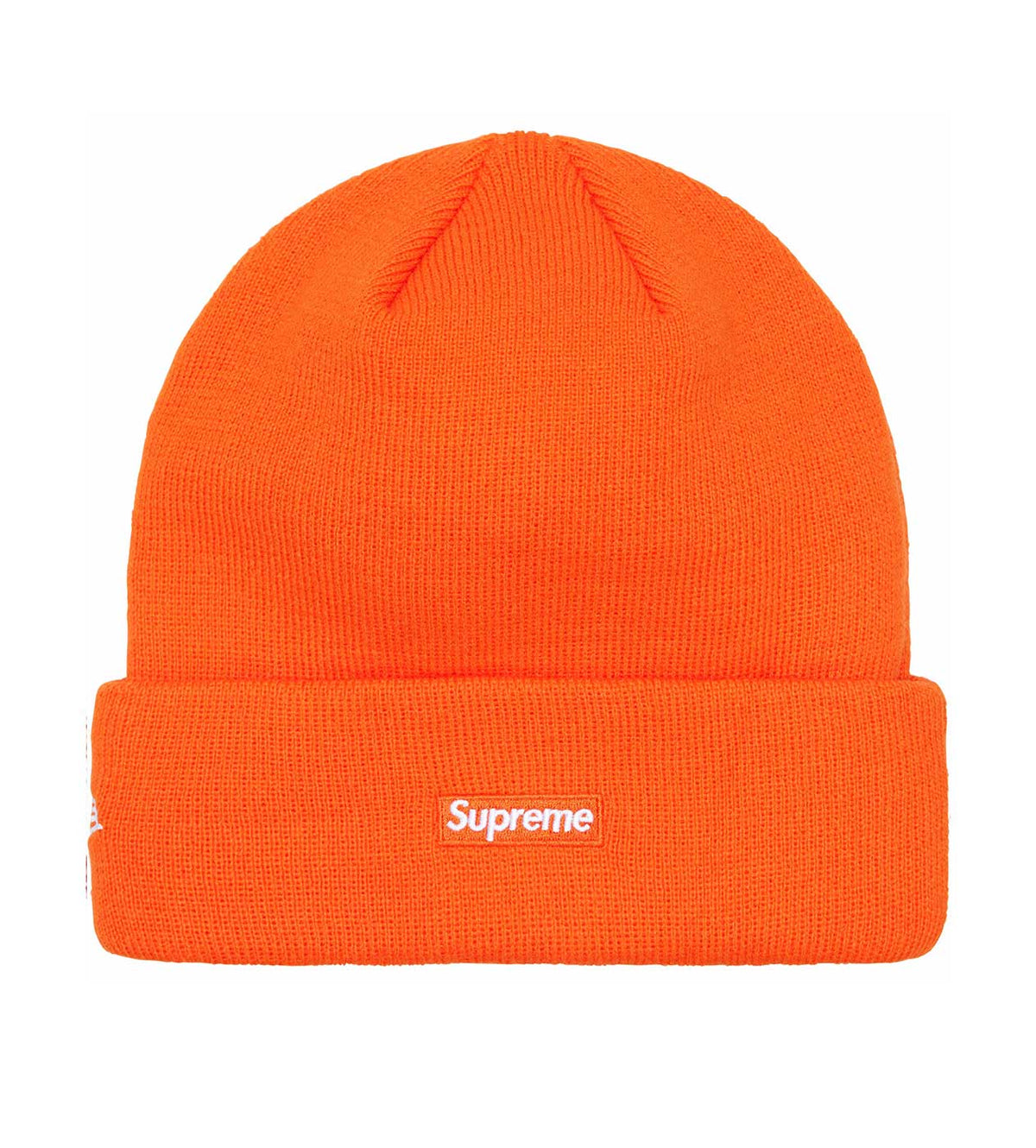Supreme New Era Script Beanie Orange