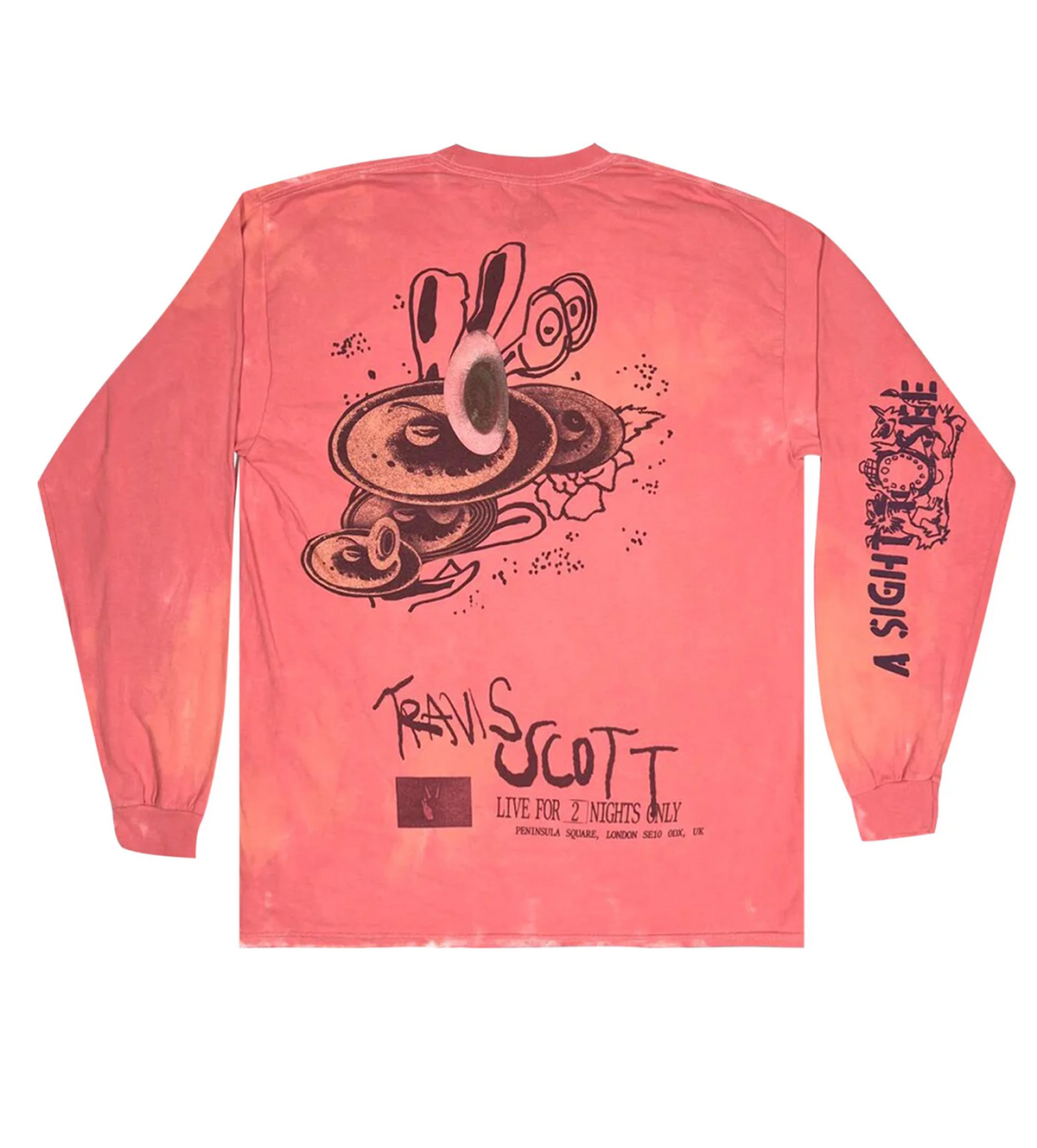 Travis Scott Live Tie Dye L/S Shirt