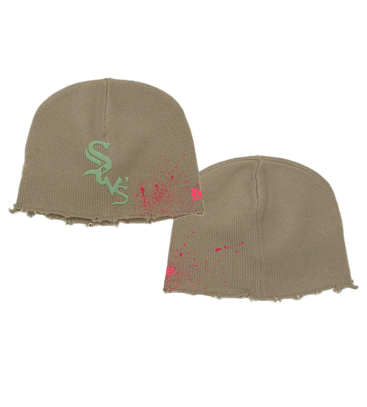 Triple Sevens Zombie Beanie Tan