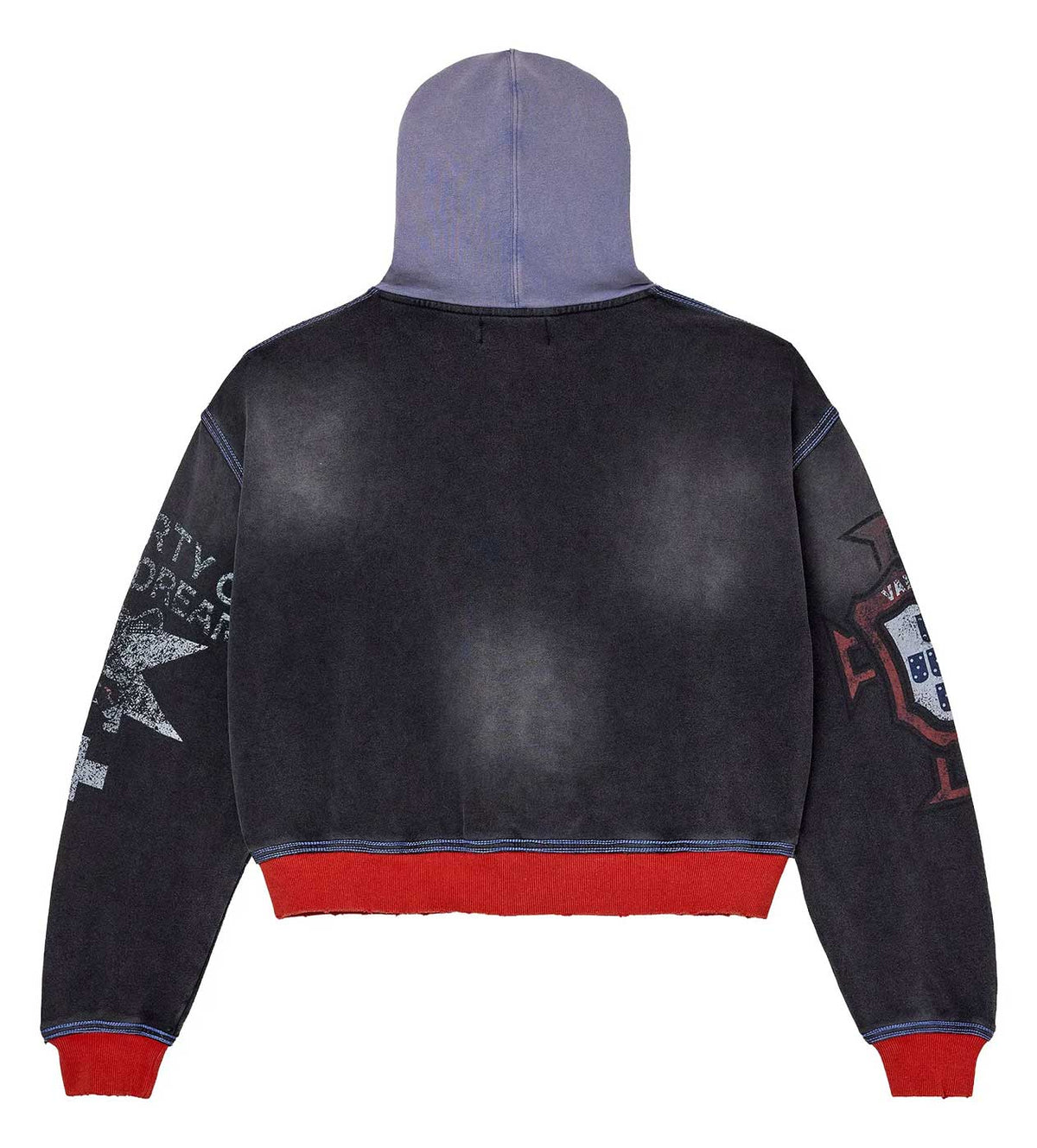 Vale Forever Big 14 Zip Up Hoodie Black