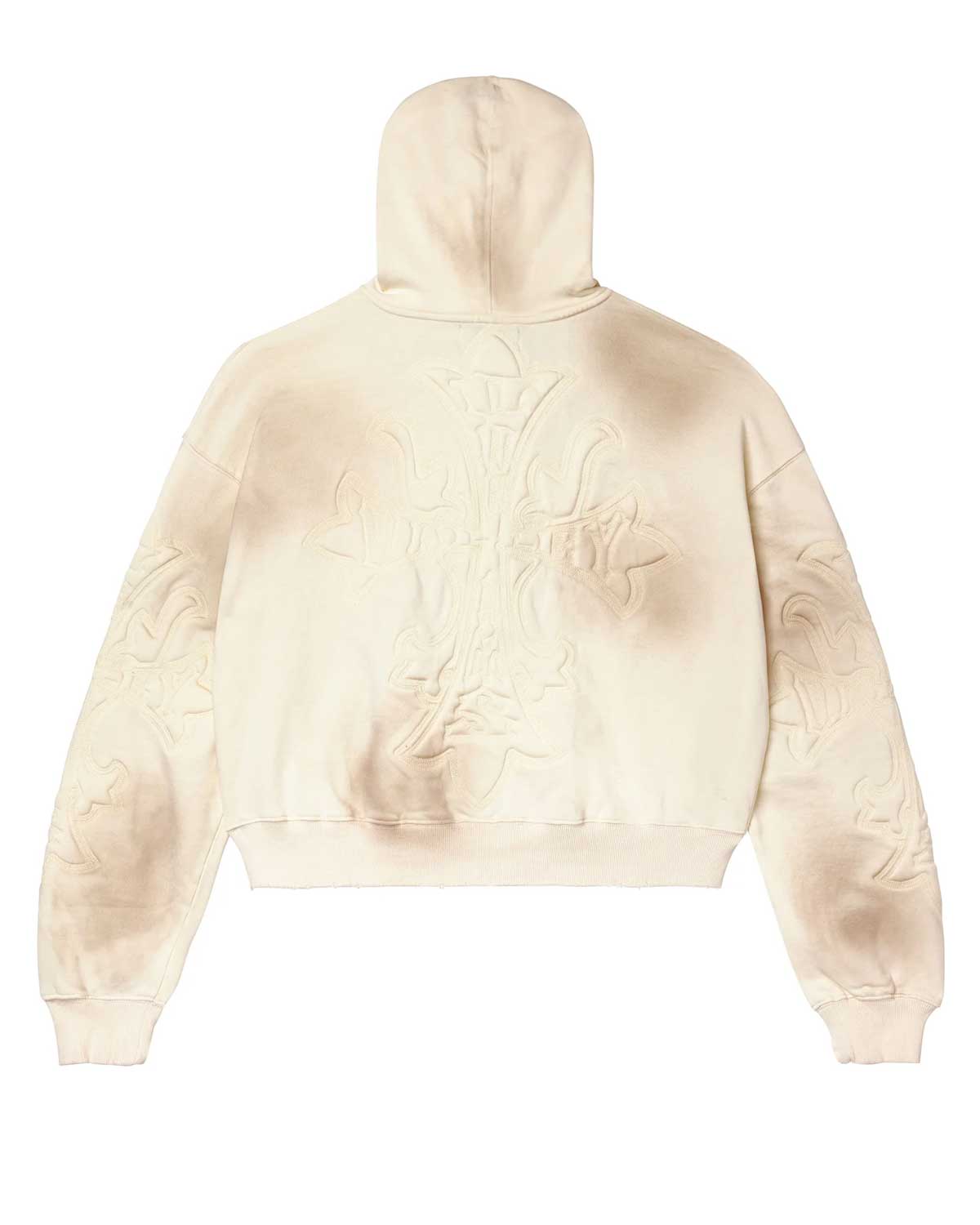 Vale Forever Carver Zip Up Hoodie Cream