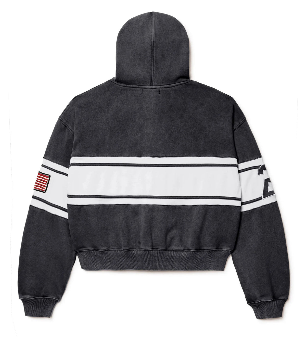 Vale Forever Cursive Zip Up Black