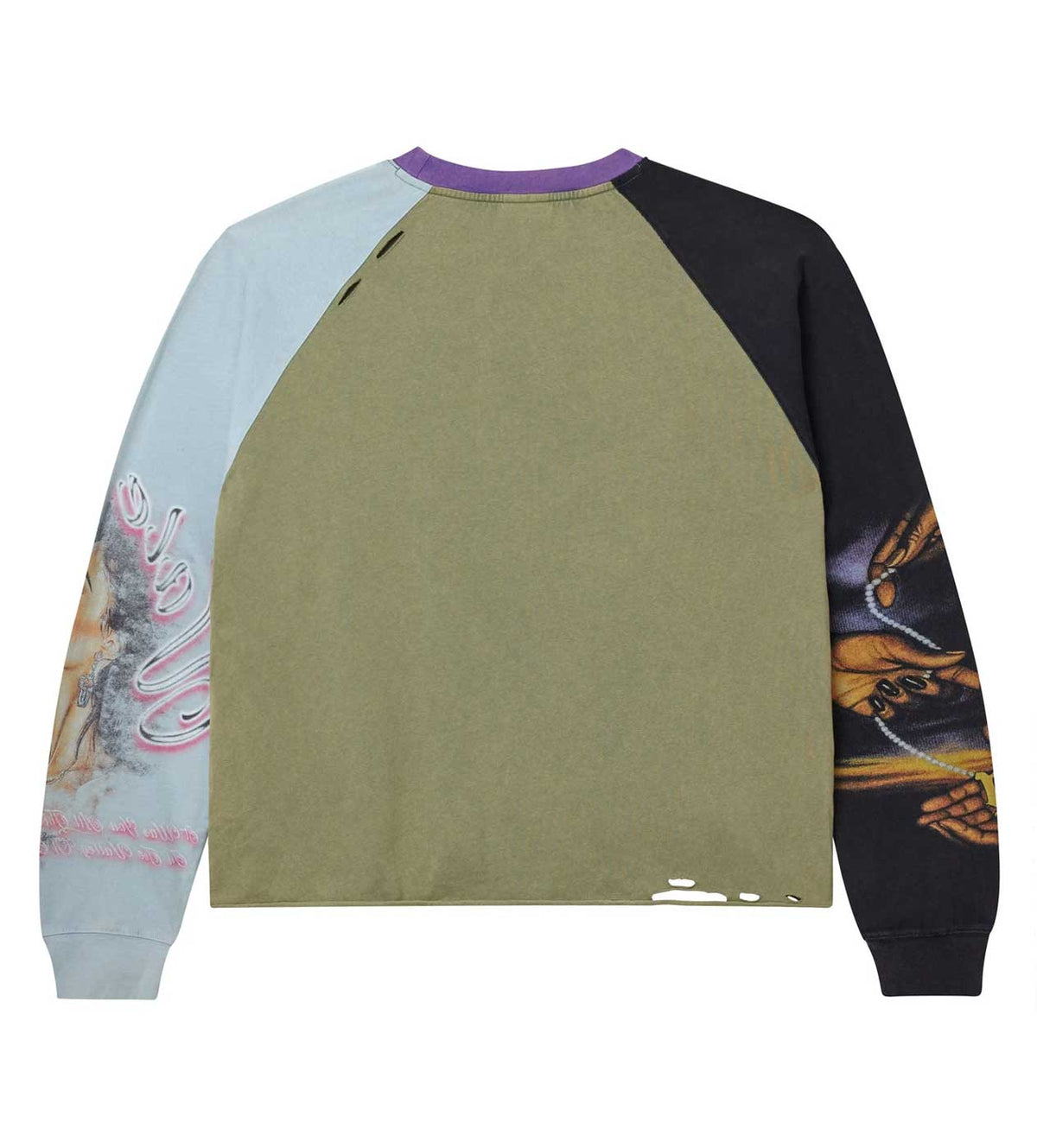 Vale Forever La Flor Chop n Screw L/S Tee Green