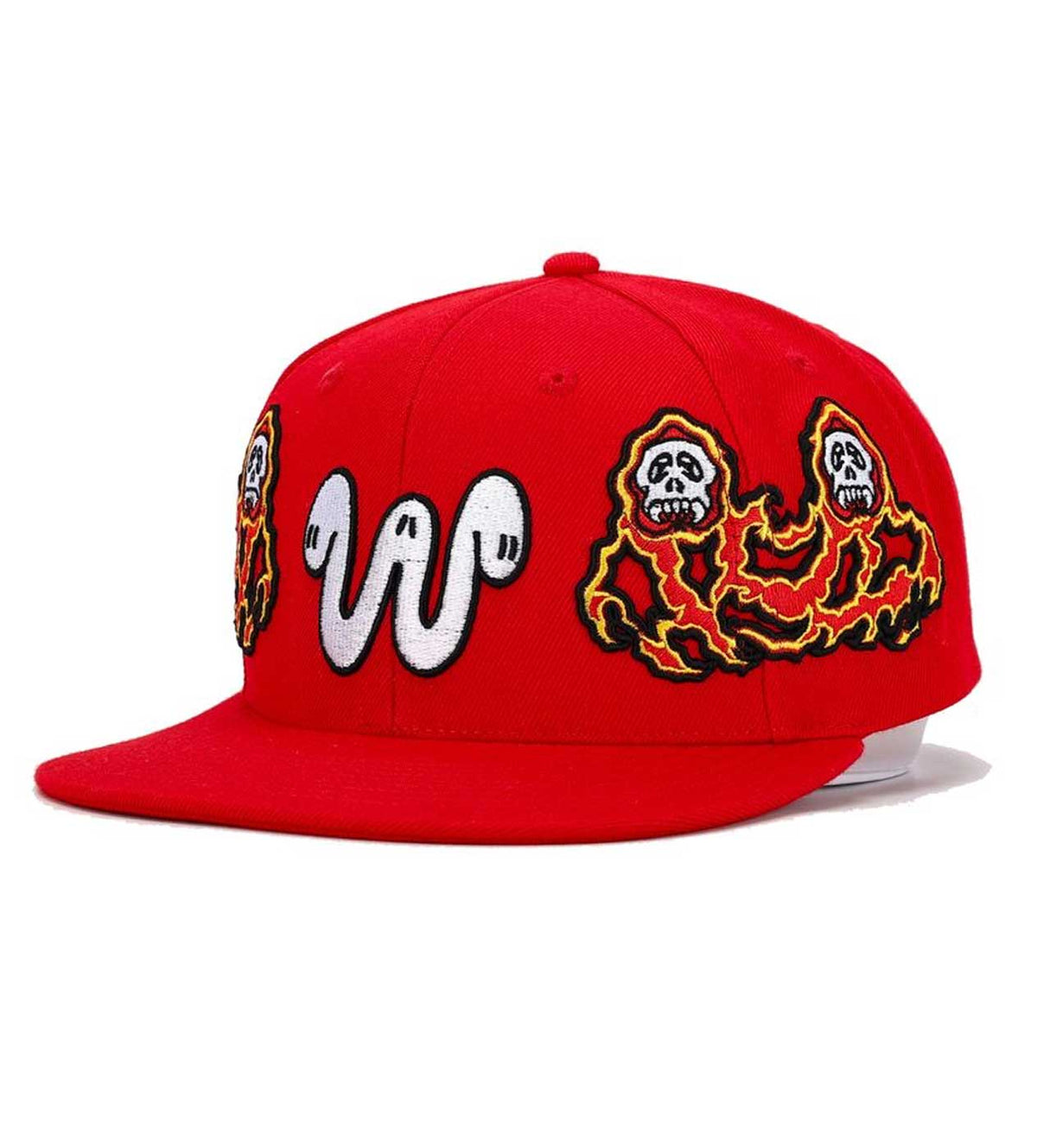 WNTD Twin Reaper Hat Red