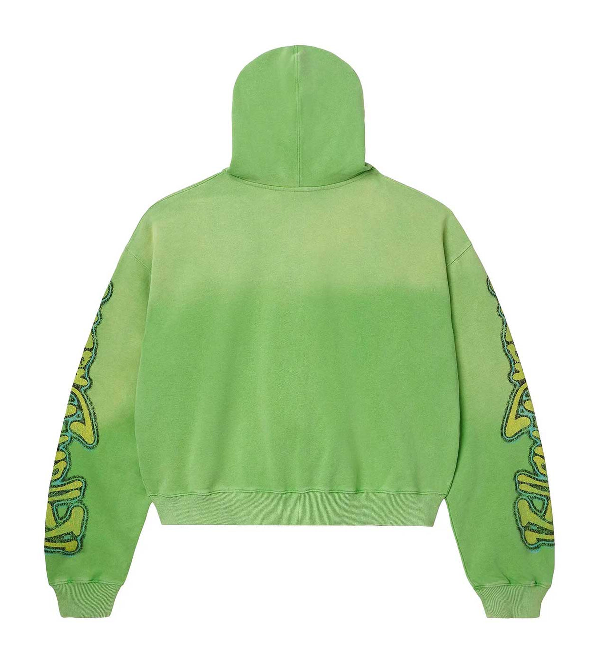 Vale Forever Taz Zip Up Hoodie Lime