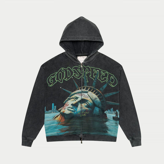 Godspeed Sunken Liberty Zip Hoodie