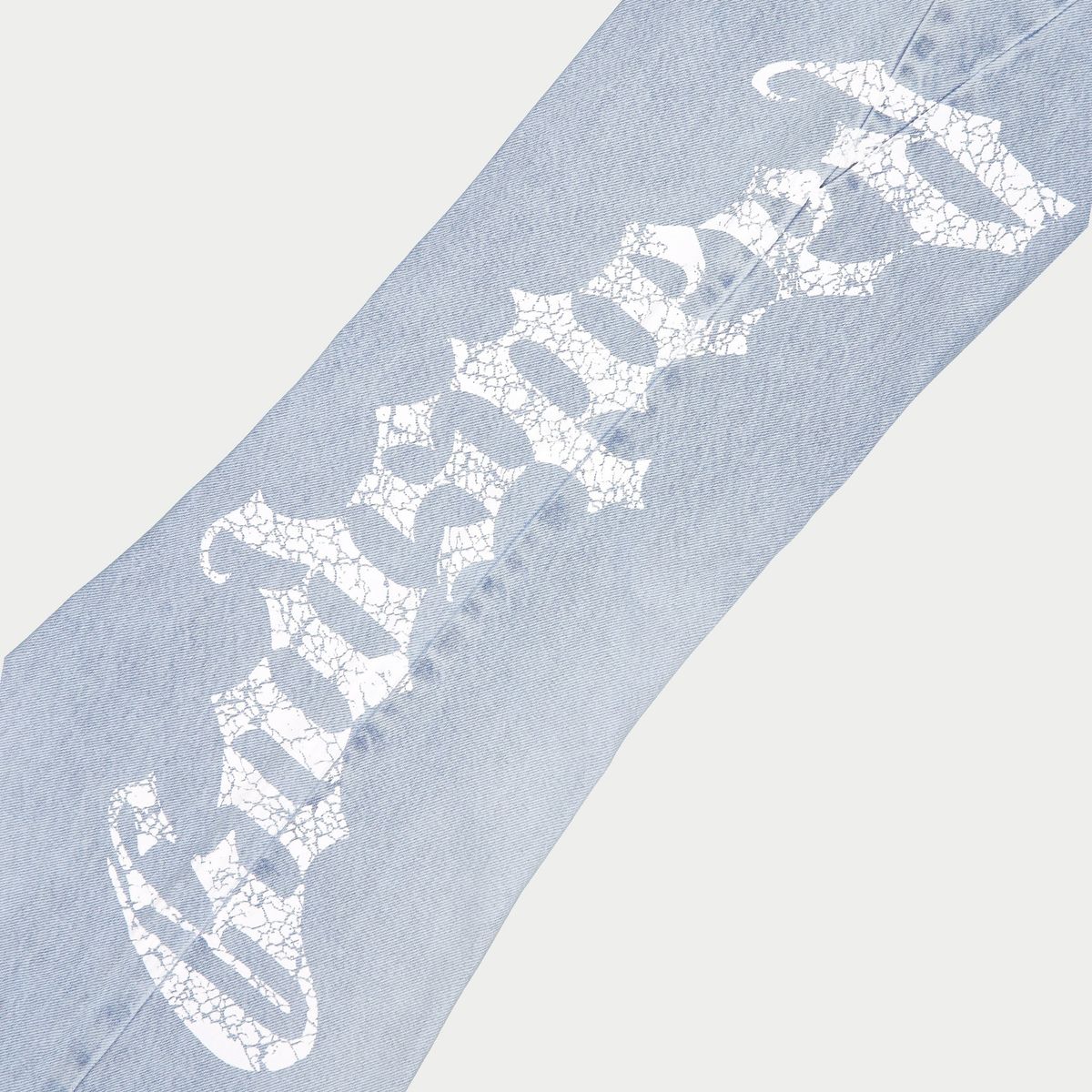 Godspeed Printed OG Logo Flared Denim