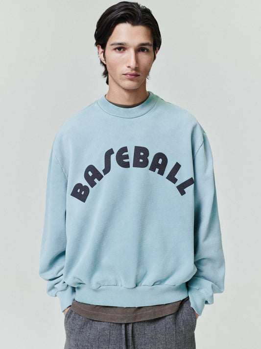 Baseball Classic Half Raglan Sweatshirt