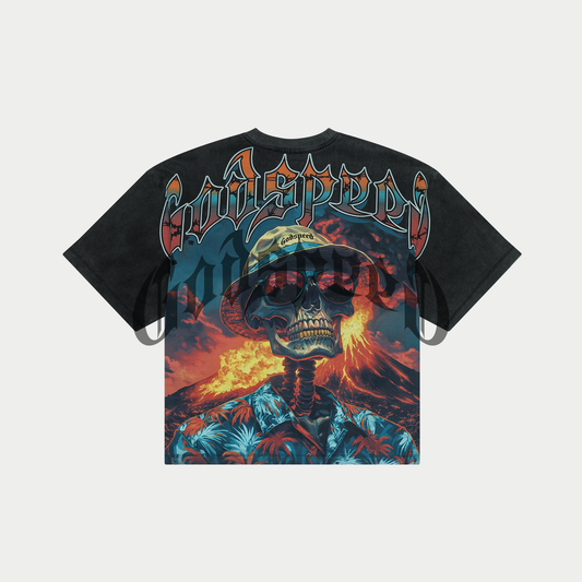 Godspeed “Natural Disaster” Tee – Black Wash