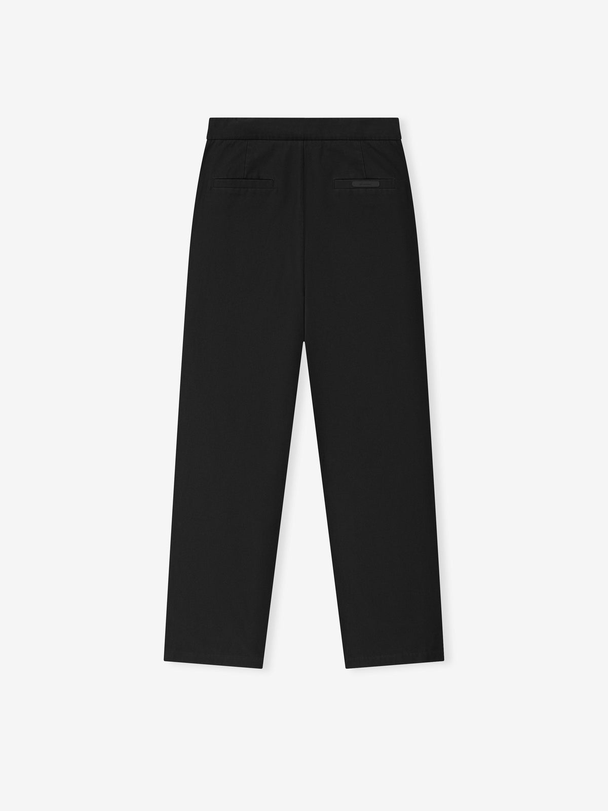 Cotton Canvas Pleat Front Pant