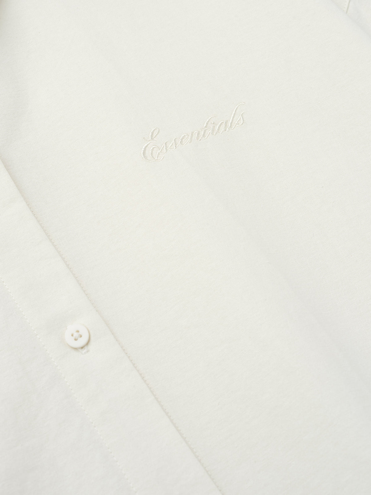 Womens Cotton Oxford Signature Button Up Shirt