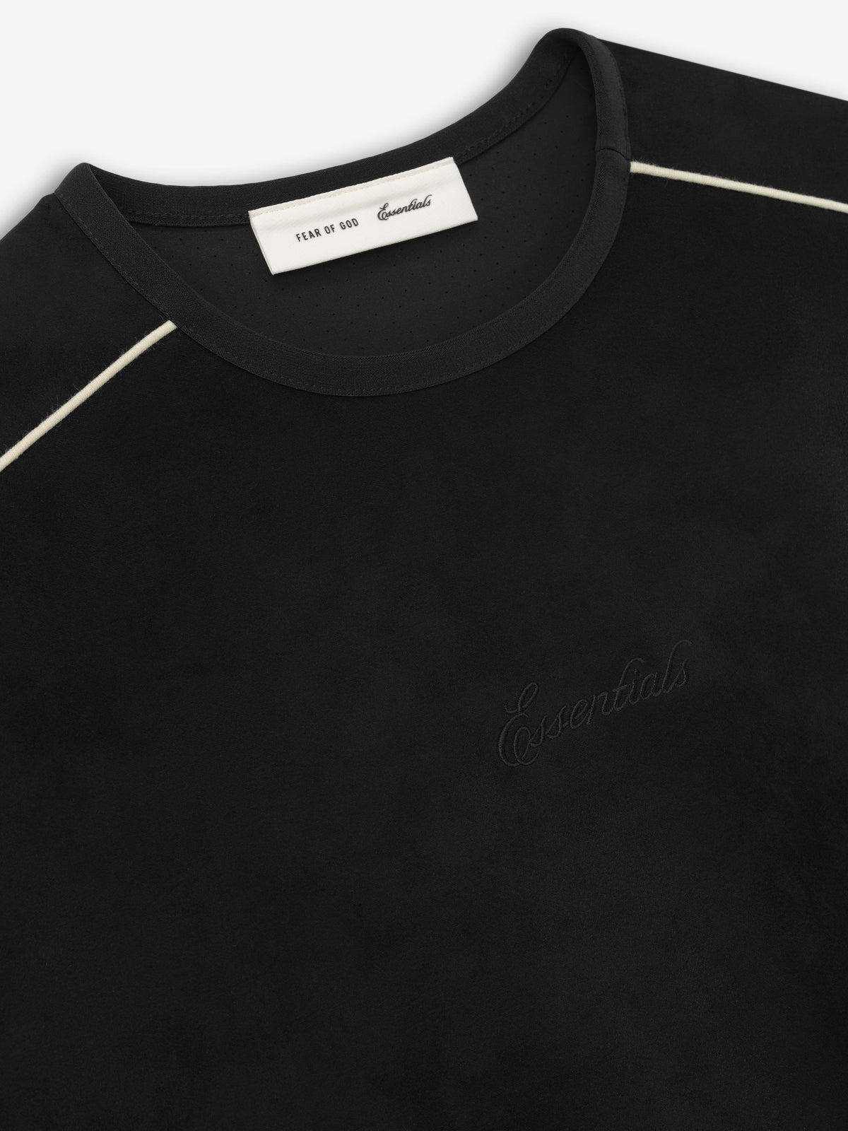 Suede Fleece Signature Modern Crewneck Sweatshirt