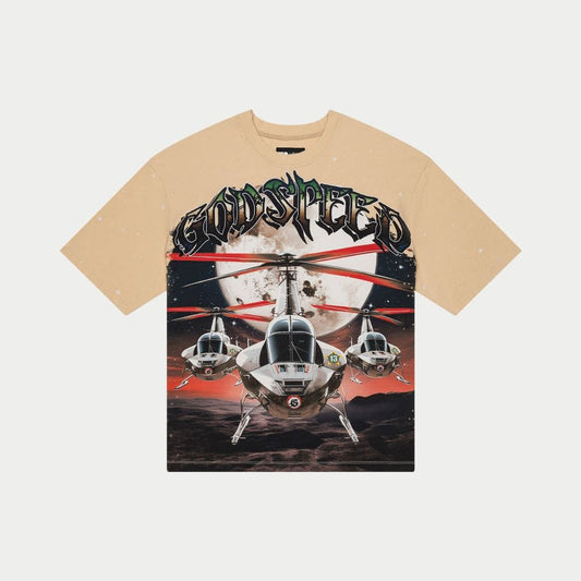 Godspeed Air Strike T-shirt (Beige) (Air-Strike-T-Shirt-Beige)