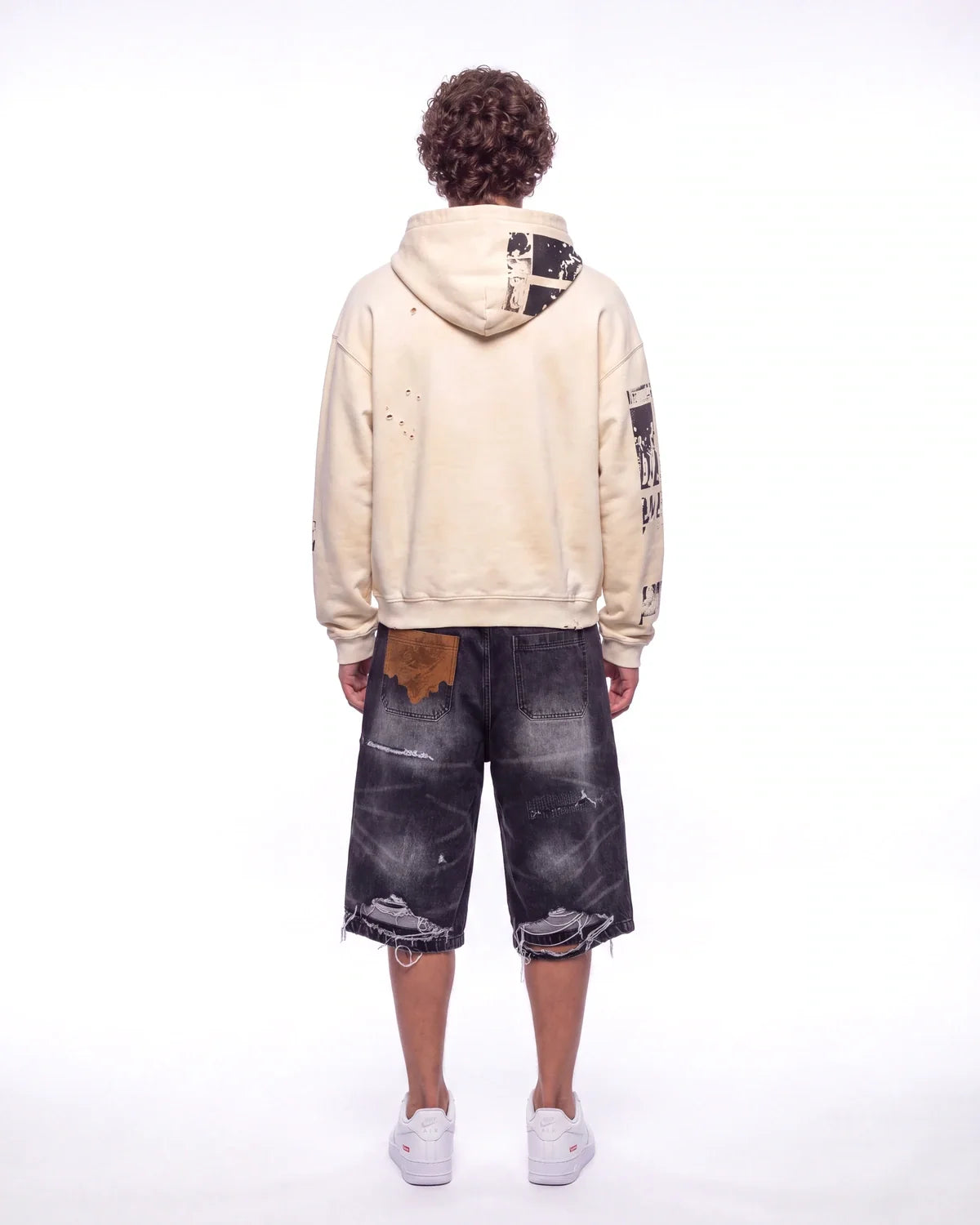 Birth of Royal Child Flash Light Hoodie White