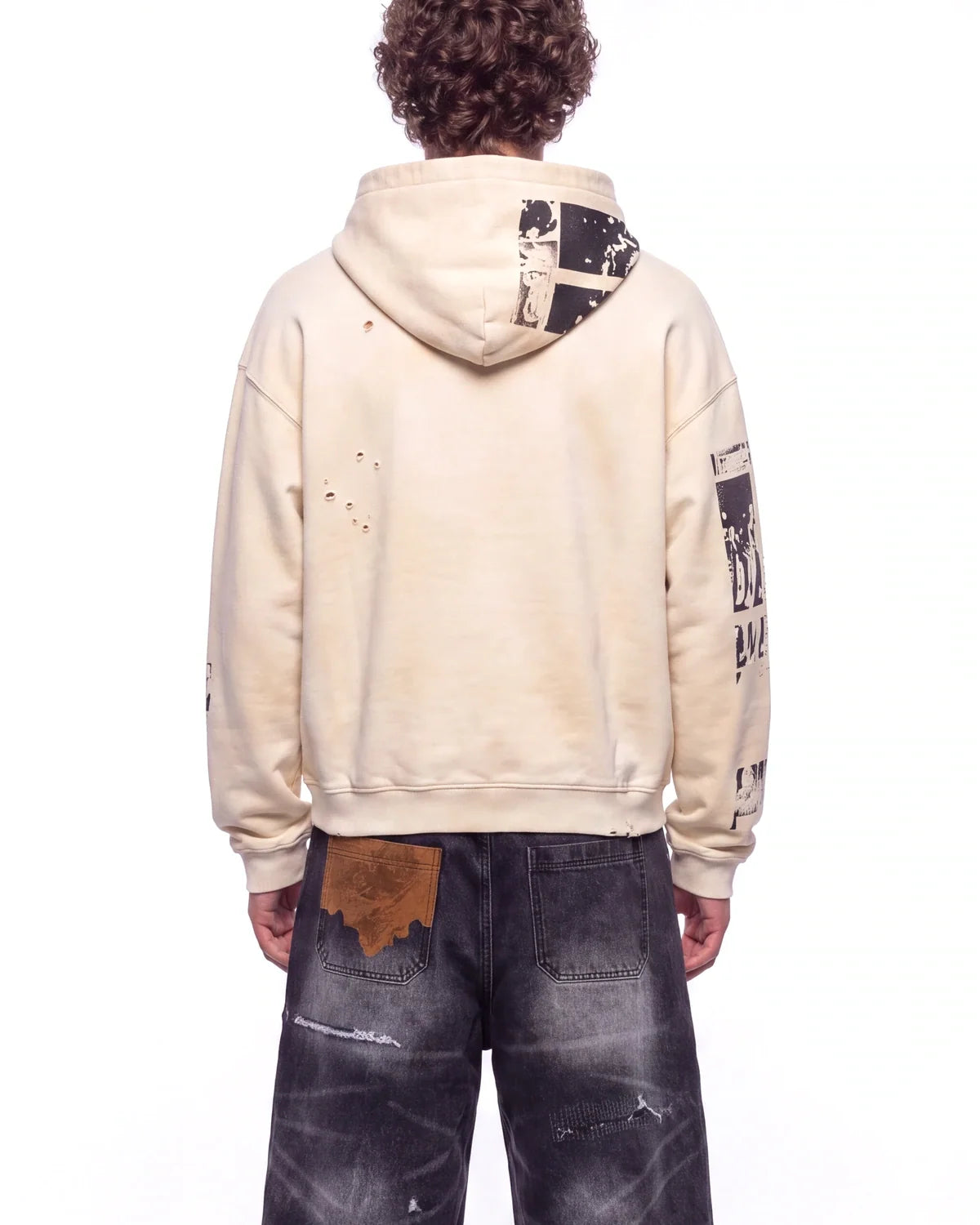 Birth of Royal Child Flash Light Hoodie White