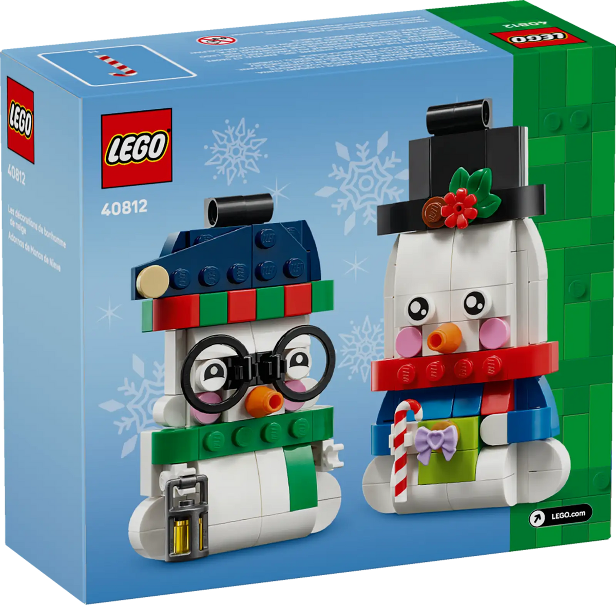LEGO Snowman Ornaments Set (40812)