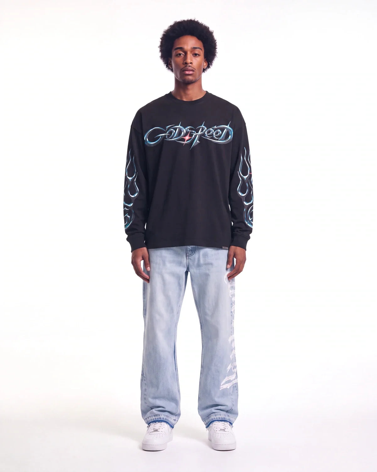Godspeed New Age Reloaded L/S Tee Black