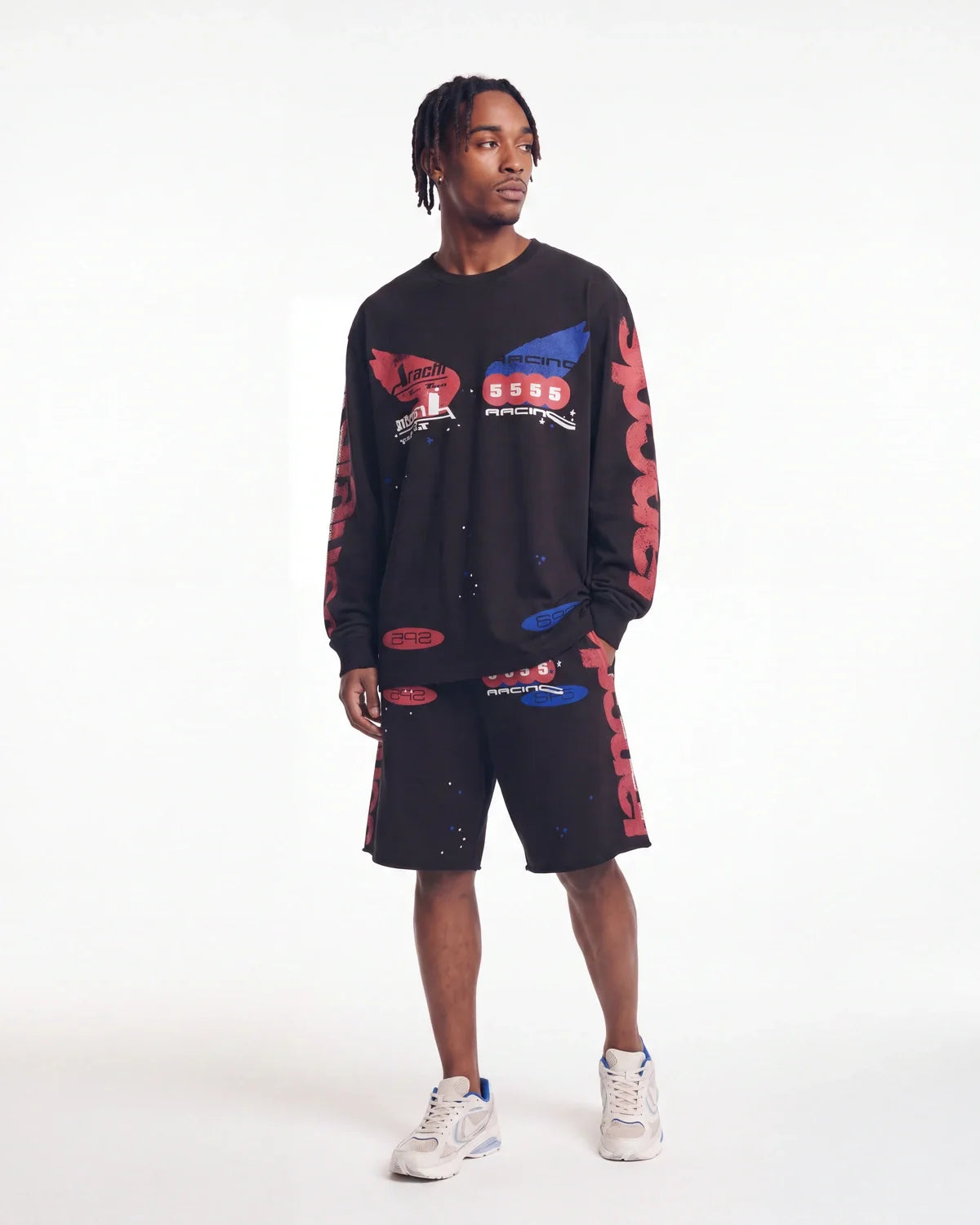 Sp5der Tire Tech L/S Tee Black