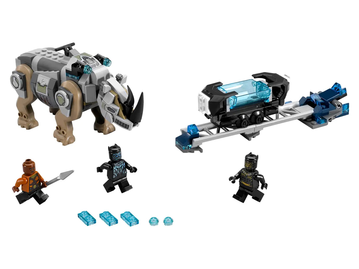 LEGO Marvel Rhino Face-Off by the Mine Set (76099)
