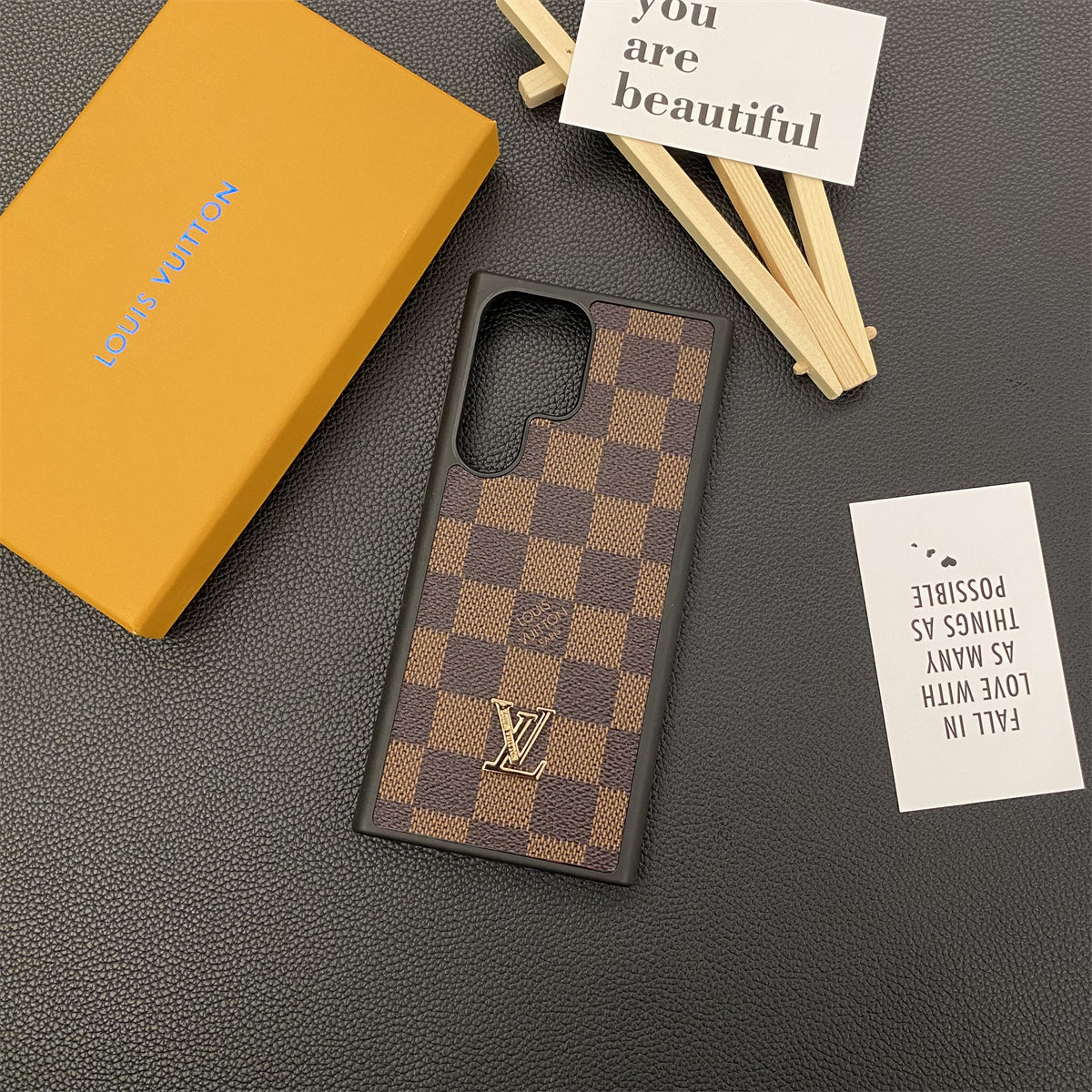 Luxury Lockme Tender Leather Case for Samsung Galaxy S22-S26 Series