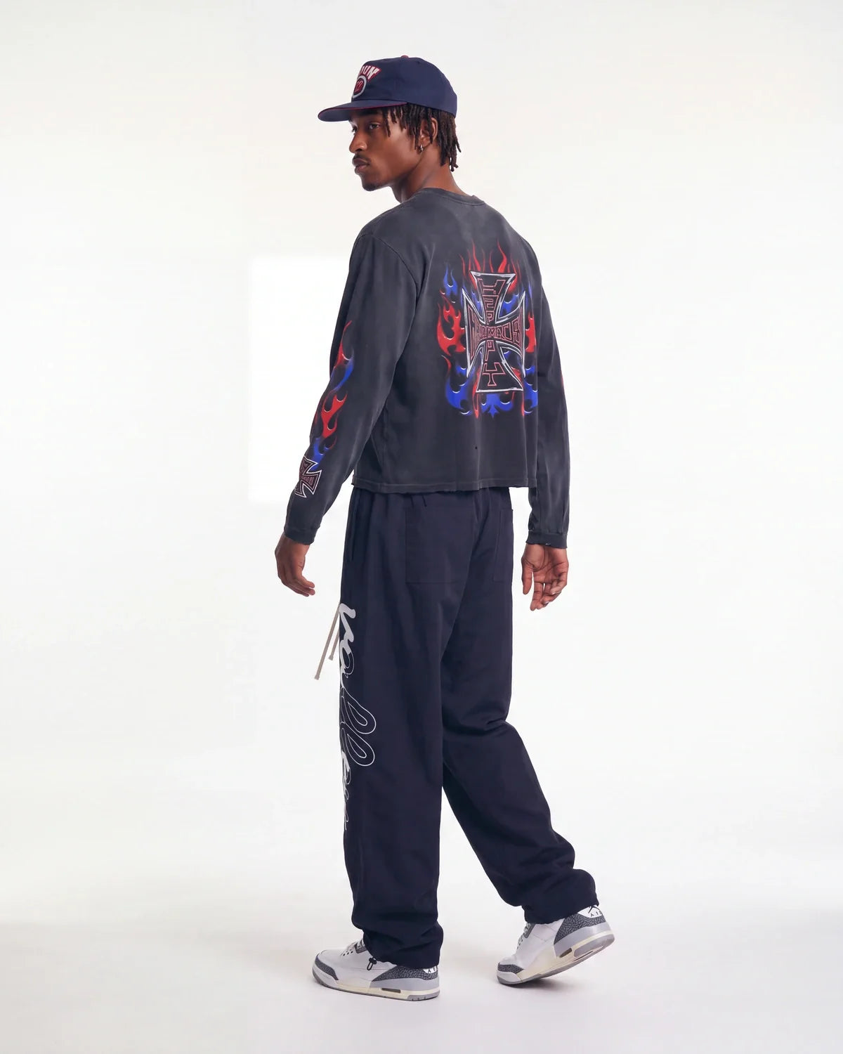 HMDD RWB 4th L/S Tee Black