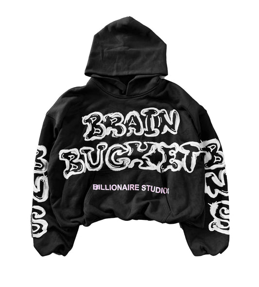 Billionaire Studios Brain Bucket Black Hoodie