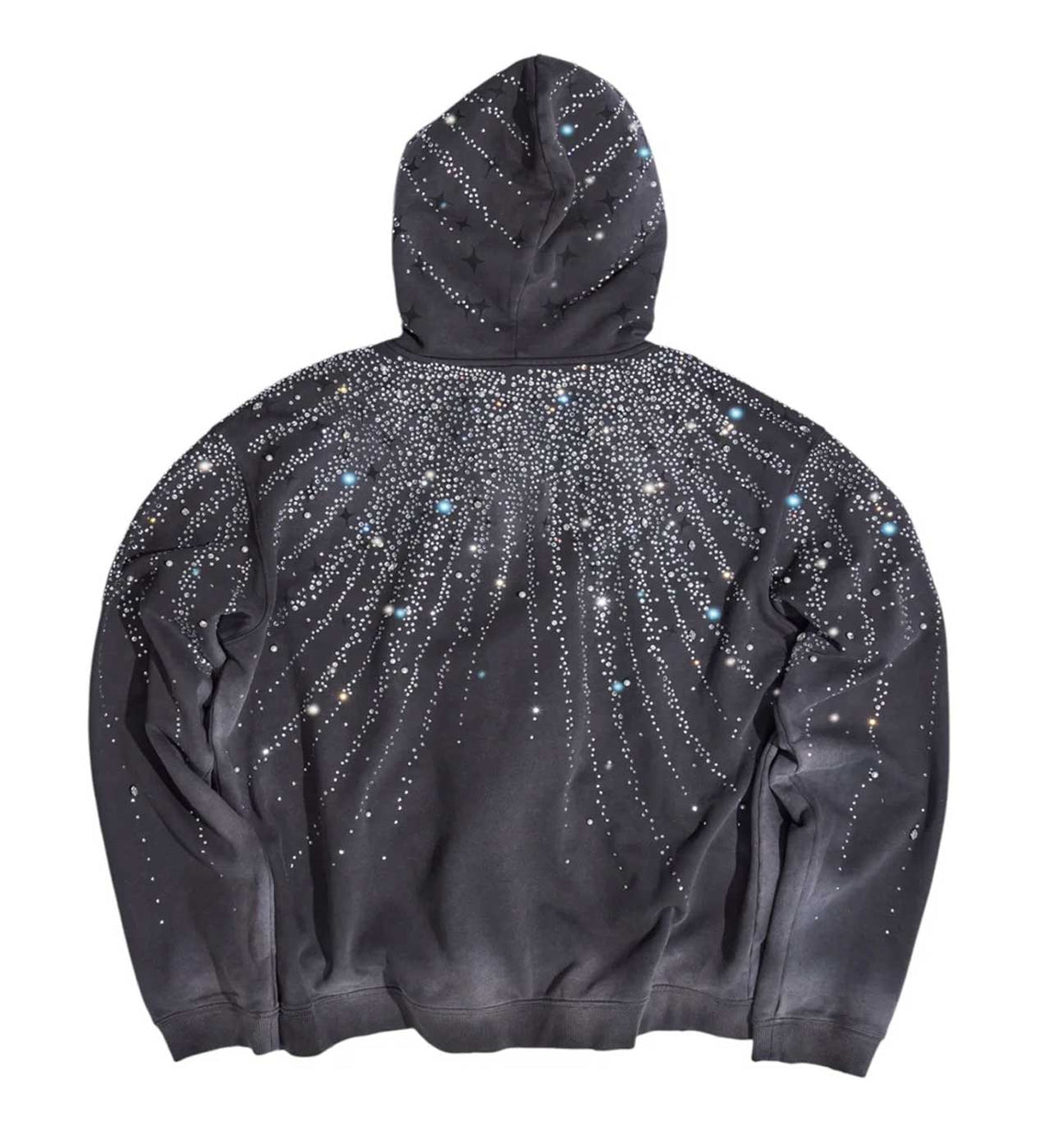 Birth of Royal Child 20k Stellar Diamond Hoodie Washed Black