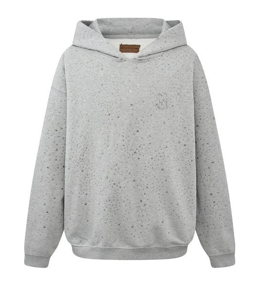 Birth of Royal Child 20k Swarovksi Diamond Hoodie Grey