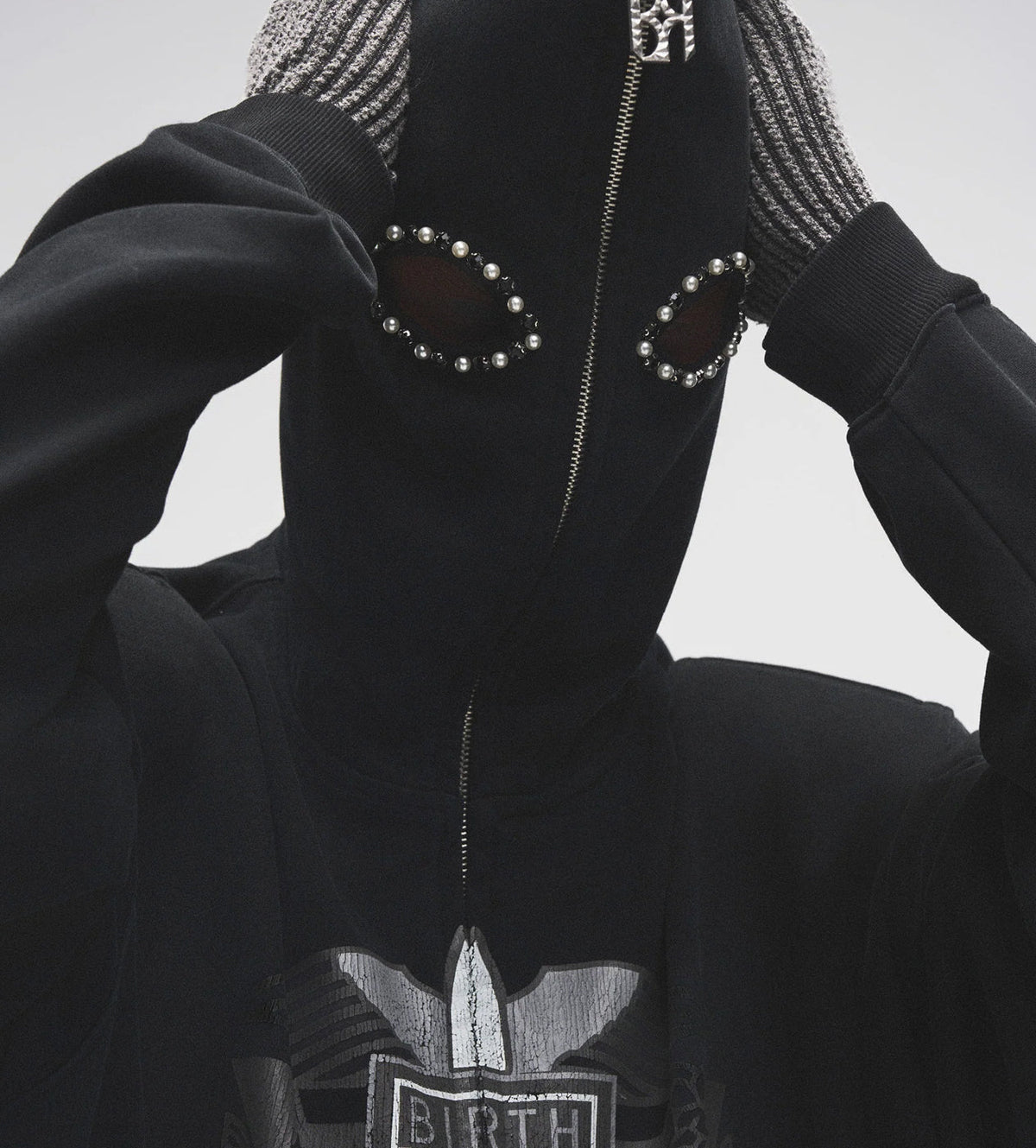 Birth of Royal Child Royce Crown Hoodie Black