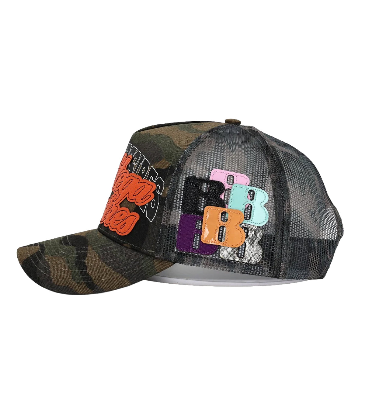 Bottega Desires Trucker Hat Camo