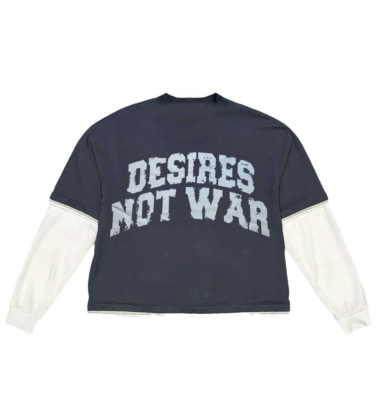 Bottega Desires War L/S Thermal Tee Navy