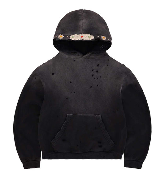 Bravest Studios Sapphire Pullover Hoodie Vintage Black