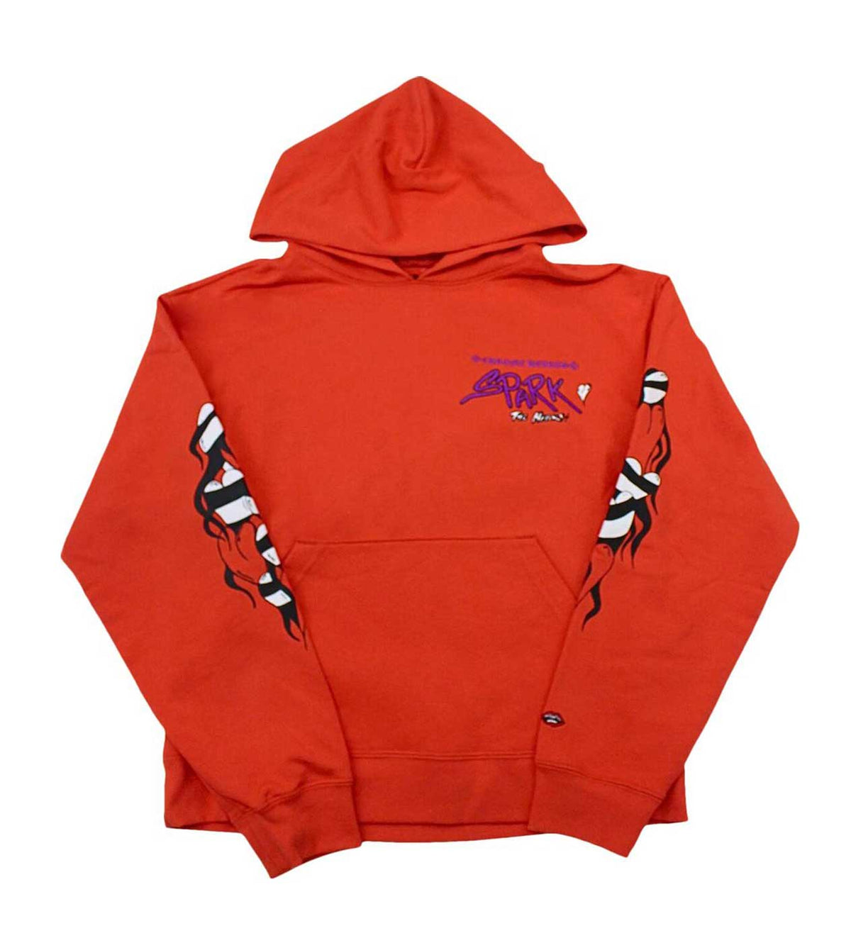 Chrome Hearts Matty Boy Spark the Heart Hoodie Red