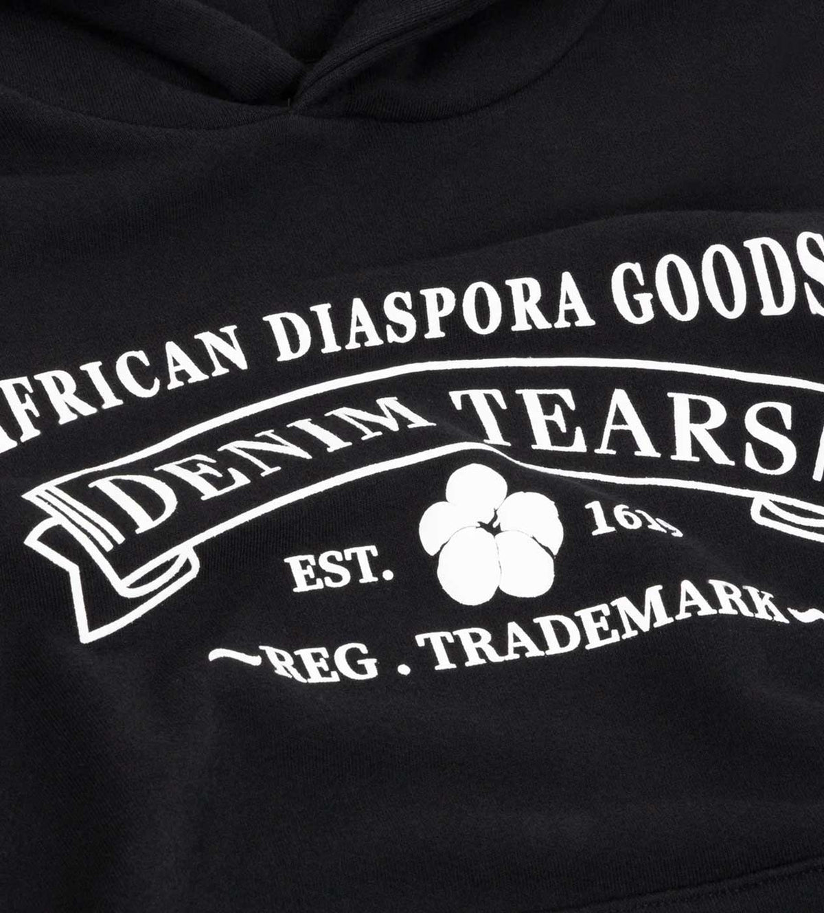 Denim Tears ADG Black Hoodie